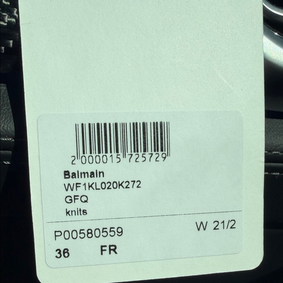 Balmain Light Blue Cardigan with Signature Buttons - Picture 7 of 10